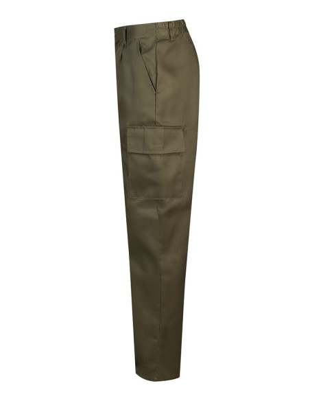 Pantalon Multiboslillos Basico Velilla Talla Color Verde Caza