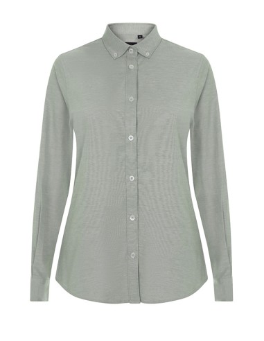 CAMISA OXFORD 405005S STRETCH MANGA LARGA MUJER