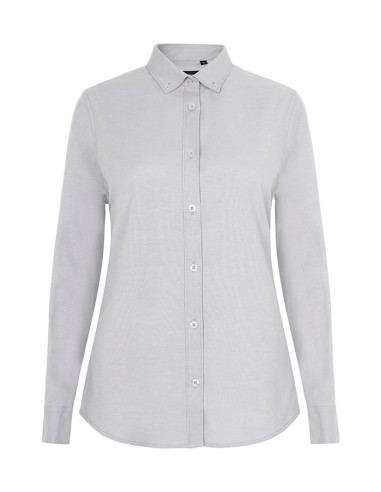 CAMISA OXFORD 405005S STRETCH MANGA LARGA MUJER